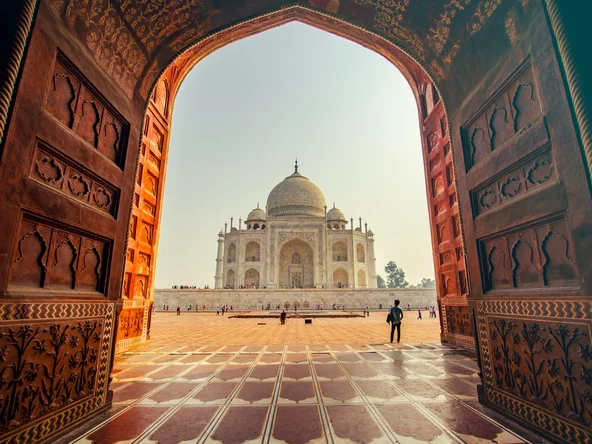 Taj Mahal Gate, Agra, India
