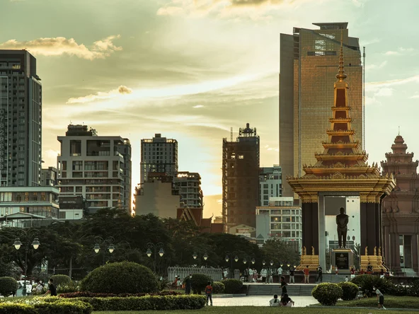 Phnom Penh skyline