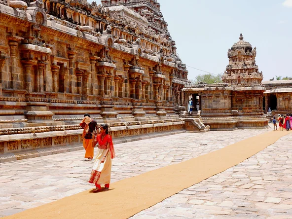 Airavatesvara Temple. Kumbakonam, India
