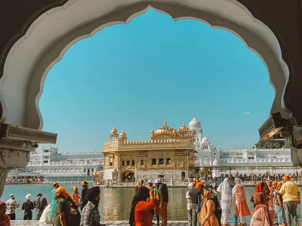 Archway Golden Temple, Amritsar, India