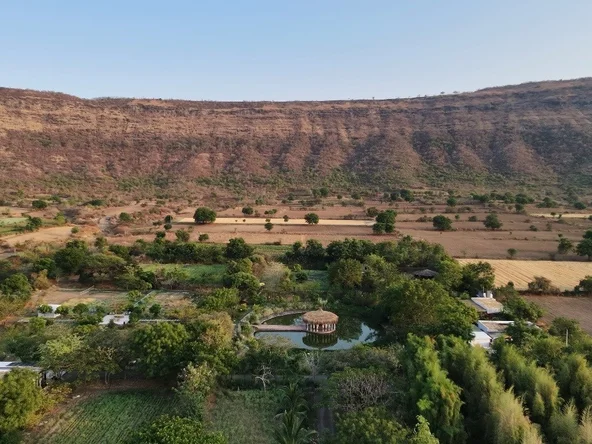 Dhyaana Farms Ariel shot, Aurangabad, India.