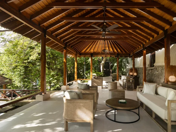 Jetwing Saman Villas Reception Area, Bentota, Sri Lanka