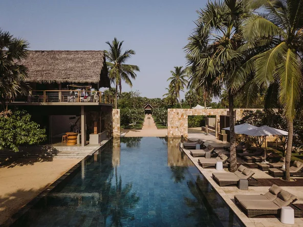 Karpaha Sands Pool, Kalkudah, Sri Lanka