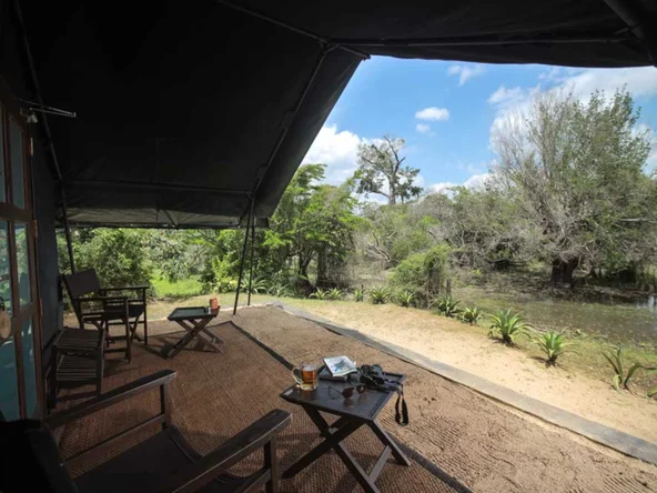 Leopard Trails Wilpattu Deluxe Tent Exterior, Wilpattu National Park, Sri Lanka
