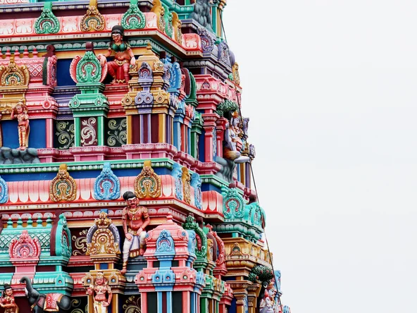 Meenakshi Amman Temple carvings, Madurai, India