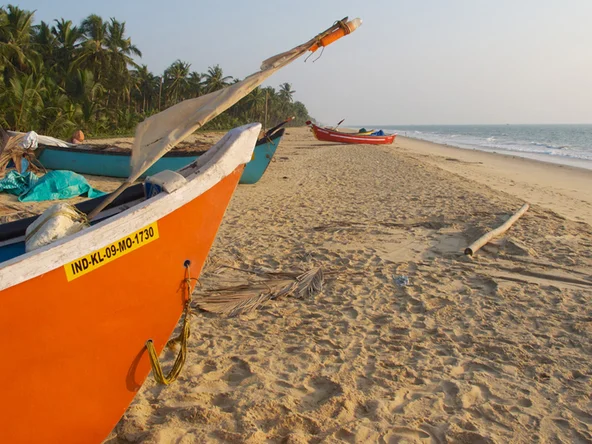 Nileshwar Beach Boats, Nileshwar, India