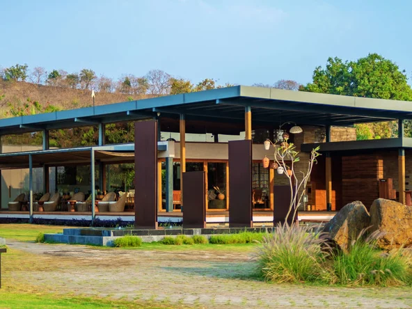 Woods at Sasan Exterior, Sasan Gir, India