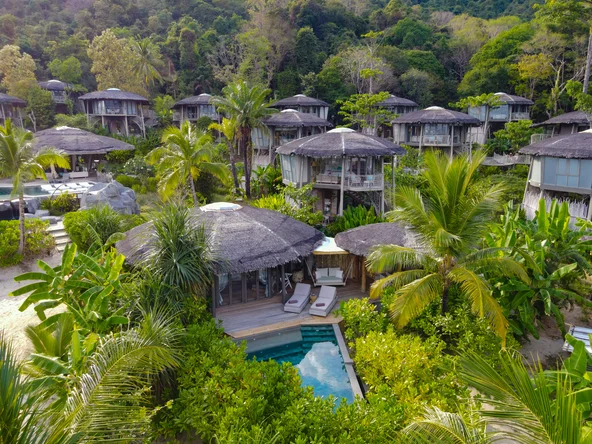 Treehouse Villas Beachfront Pool Villa