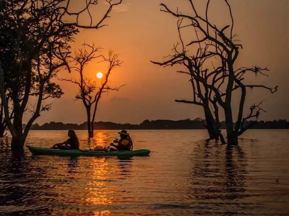 Kalawewa_kayaking