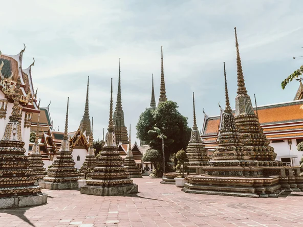 Small temples at Wat Pho