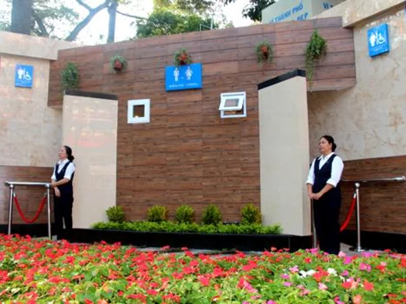 Five Star Toilet in Saigon