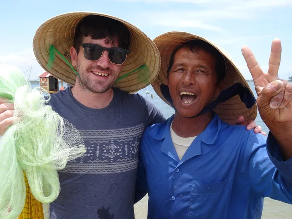 Meeting local people