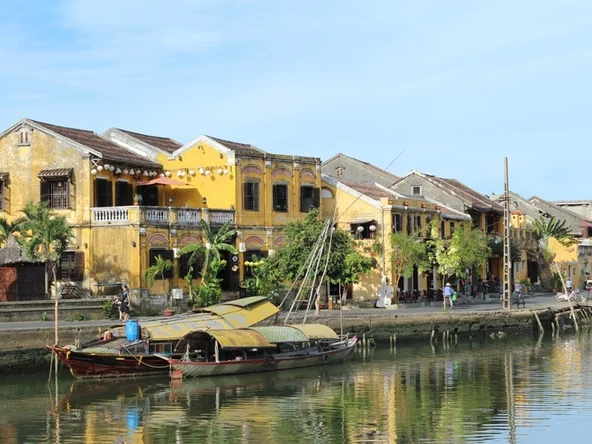 Down by the water in beautiful Hoi An