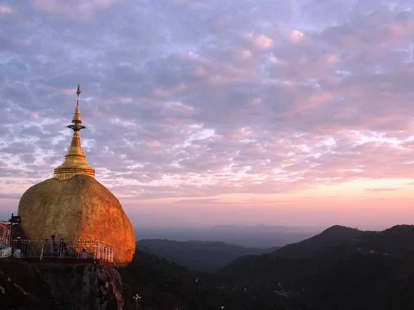 Golden Rock looking its best