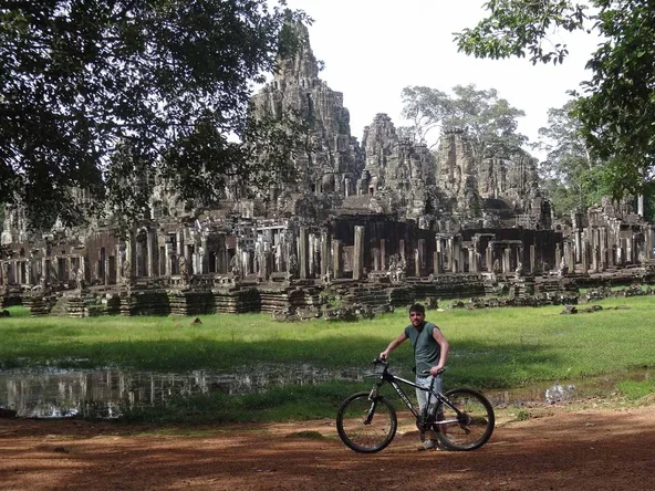 Cycling in Angkor