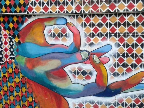 Street art in Phnom Penh