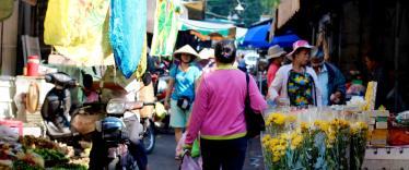 Ho Chi Minh City food market