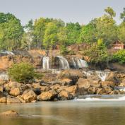 Waterfall at Bolaven Plateau