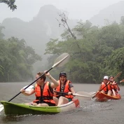 Rainforest kayaking in Kuching