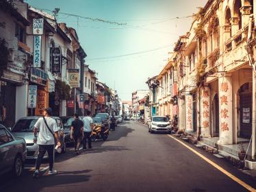 Exploring the streets of Malacca