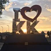 I heart KK in Kota Kinabalu