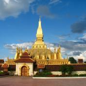 Pha That Luang stupa in Vientiane