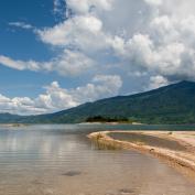 Nam Ngum lake at Vientiane