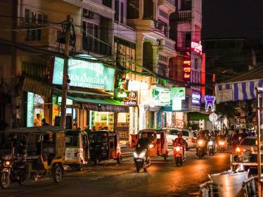 Phnom Penh by night