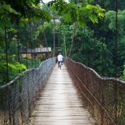 Cycling in the countryside around Battambang