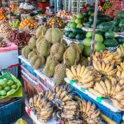 Food market in Cambodia