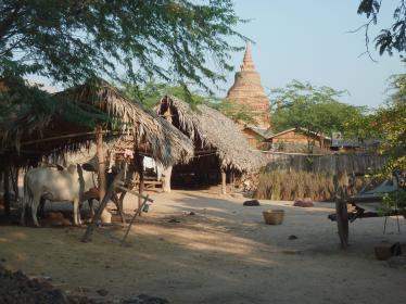 Indigenous villages near Bagan