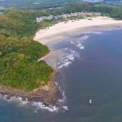 Aerial view of Rasa Ria resort