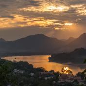 Sunset over Luang Prabang