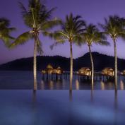 Palm trees at Pangkor Laut resort