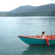 Boat on Song Saa private island 