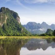 Vang Vieng landscape