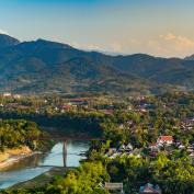 Top view of Luang Prabang