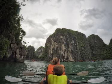 Kayaking in Halong Bay - Adrian Furner