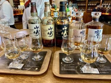 Japanese whisky tasting