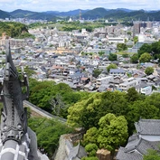 View over Himeji 