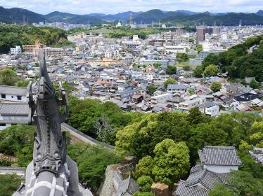 View over Himeji