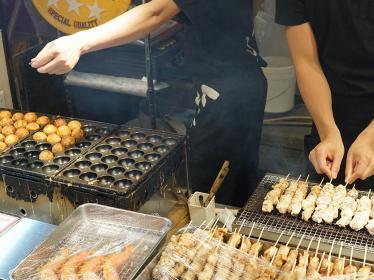 Street food in Osaka