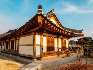 Traditional Hanok house in Gyeongju