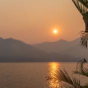 Sunset in Sri Lanna National Park