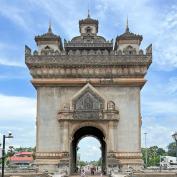 Wat Phra temple in Vientiane