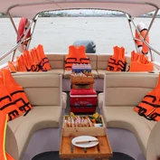 Speedboat to Cu Chi Tunnels, Vietnam