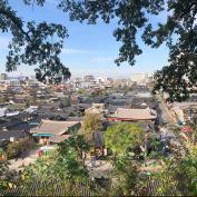 View over rooftops of Jeonju