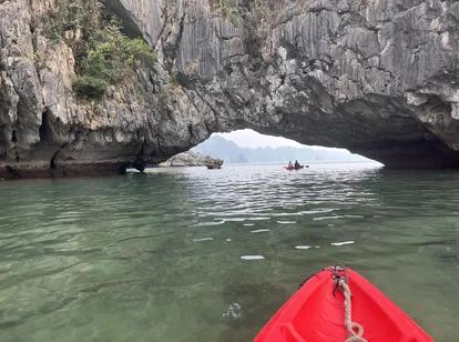 Kayaking in Vietnam