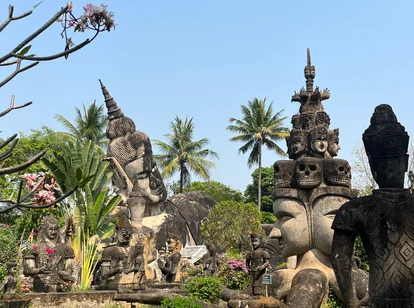 Laos Vientiane Buddha Park 