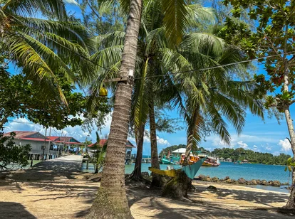 Cambodia beach front opposite Angelina Jolie's private island 
